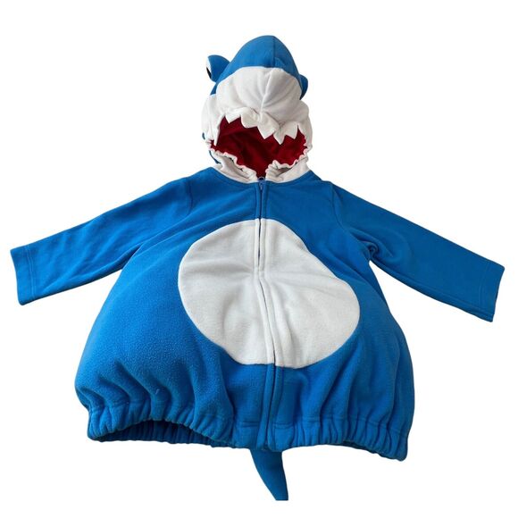 Carter’s Halloween Costume‎ Blue Shark One-Piece 12month - Picture 2 of 9